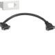 Hager G45MSET029016 Multimedia Anschlussset DisplayPort Direkt Klipping