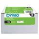 DYMO D1 polyester tape value pack 9mmx7m black->white 10pcs