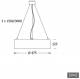 Lts Licht und Leuchten 642250 LTS PLL 28.475.40.1/DALI pendant light PL 28 LED 61W 840 4750lm DALI black