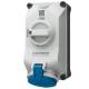 Mennekes 5613306G wall socket DUOi 32A 3P 6h 230V IP44