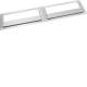 Hager M-MBO16060 Modular base 2-piece 1600x600 (W x D) galvanized