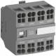 ABB CA4-22EK Hilfsschalterblock 4-polig / 2S+2Ö / Push-In 1SBN010146R1022