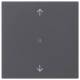 GIRA 538828 Wippe 1f Pfeile Kontrollf.System 55 Anthrazit