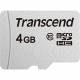 Flash SecureDigitalCard (microSD) 4GB - Transcend 300S