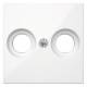 Merten MEG4122-0319 Mounting Plate, polarwhite f.Antennen System M