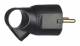 Legrand plug with trigger black 50328 50328