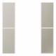 Jung ES2502TSA Tastensatz 2fach kpl LS/FD-design Edelstahl