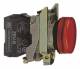 Schneider Electric XB4BVB4EX indicator IP65, red LED 24VAC / DC ATEX metal D22mm