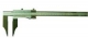 MIB Messzeuge 01012054 Präzisions Werkstatt-Messschieber ohne Spitzen, mit Feineinstellung 1/20 + 1/325,1 cm ( 128 Zoll ) INOX Typ AZC40