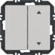 Berker 24126384 Wandsendermodul Enocean mit Wippe 2fach einseitig mit Symbol Pfeile Q.x