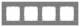 Siemens 5TG1114-2 Rahmen 4-fach DELTA miro carbonmetallic