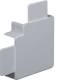 Hager LF1804557030 Flat angle hfr for LF 18x45 mm stone grey