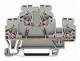 WAGO 870-542/281-487 DoppelstockDiodenklemme 0,08-2,5(4)qmm grau