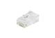 Equip 121173 Steckersatz Cat6 RJ45 UTP ungeschirmt 100 Stck transparent