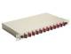 Equip 337305 LWL-Spleißkasten 12-Port SC-Duplex OM4 1U komplett gr