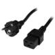 Startech.com PXTEUC192M 2m Computer Power Cord - Schuko CEE7 zu IEC 320 C19