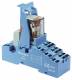 Finder 58.P3.8.230.0060 Koppelrelais mit Push-In-Klemmen, 3 Wechsler 10A