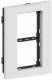 GGK 4664 BR-AR-2-V, vertical adapter frame, 2-f, front locking, 9010