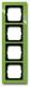 Busch Jaeger 2CKA001754A4350 BJ 1724-286 Abdeckrahmen 4f Busch-axcent grün