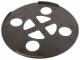 Dehn + Soehne 102050 Dehn shim for concrete bases, PVC black