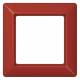 Jung AS581BFRT Rahmen 1fach bruchsicher Serie AS rot