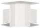 Hager LF3004549016 Inner corner hfr to LF/LFH 30x45mm vwhite