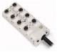 WAGO 757-245/000-005 M12 sensor/actuator box 4-fold 5p 5m connection cable