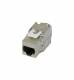 Keystone module, TP socket (RJ45), CAT6A, 500MHz, slim line, Synergy 21