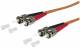 BTR 151H1AOAO50E OpDAT Patchkabel OM2 2xST/2xST MM 5m orange I-V(ZN)H 50/125