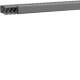 Hager BA63001507030O Wiring duct PVC without bottom punching 30x15 mm stone grey