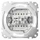 Merten MEG3159-0000 double switch insert, 2 AC 1-pole plug-in terminals