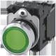 Siemens 3SU11560AB401BA0 Drucktaster bel. 22 mm rund gelb Knopf 1S AC 230 V