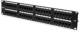 DIGITUS patch panel 2U 48-port Cat6 unshielded black
