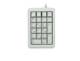Cherry G84-4700 Keypad - Cable Connectivity - Light Grey - USB Interface - 21 Key - German