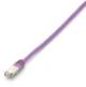 Equip 615555 Patch cable Cat6 S/FTP 2xRJ45 7.50 m purple LSZH poly bag
