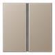 Jung A402TSACH buttons set complete 2-fold, 