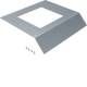 Hager AKM300200Q06 Stamped cover 200x200 mm L400 mm steel for AK 300x70 mm