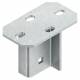 Niedax KUD50E3 screw head plate for double U-profile 50 stainless steel