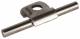Dehn + Soehne 390119 Dehn KB 6.10 B9 V2A clamping block Rd 6-10mm stainless steel with hole D9mm