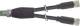 Murrelektronik 7000-87061-6110030 M8 Stecker Y-Verteiler/M8 Buchse 0° PVC 4x0,25 schwarz 0,3m