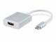 Equip Adapter USB-C->HDMI1.4 St/Bu 4K/ 30Hz 0.15m PVC