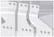 Siemens 3VW90110AL75 3VW9011-0AL75 front-side widened main connection pieces 3 pcs