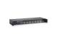 LevelOne KCM-0832 KVM Switch 8-Port PS/2 USB schwarz