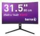 Terra 3030245 LCD/LED 3285W HA 2K VA CURVED schwarz HDMI/DP/USB-C
