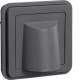 Hager WNA155 cable outlet insert W.1 IP55 grey