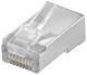 Goobay 15016 CAT 5e RJ45 connector shielded - for round cable