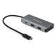 STARTECH.COM HB31C3A1CPD3 4-Port USB-C Hub 10 Gbps with Power Delivery & 9.8inch Attached Host Cable 3x USB-A & 1x USB-C