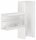 HAGER BR6510089016 TEH T-piece made of basic profile upper part 80mm in traffic white