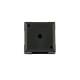 ALLNET Brick'R'knowledge plastic tray 1x1 black top and bottom