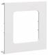 Hager R94919016 Blende 1fach R7 für UP Eins. mit Rahmen BRA/S OT120 verkehrsweiß